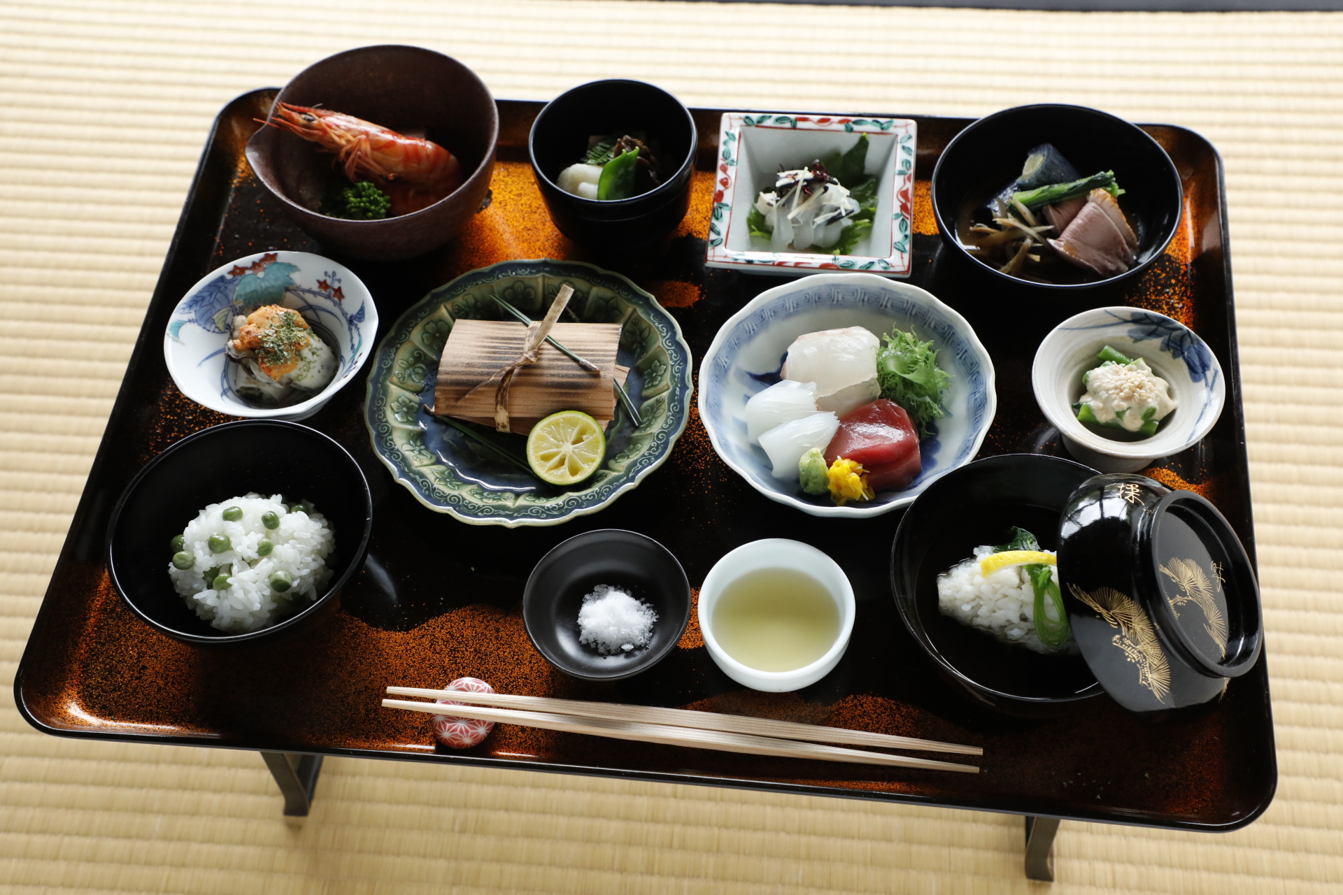 【わかやまあそび。】茶室でいただく紀州徳川家献上料理
