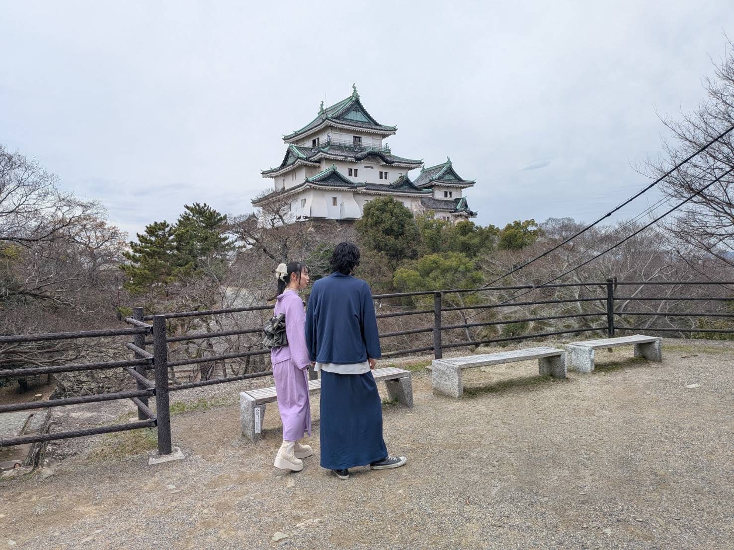 着物で茶道体験＆和歌山城・街歩き