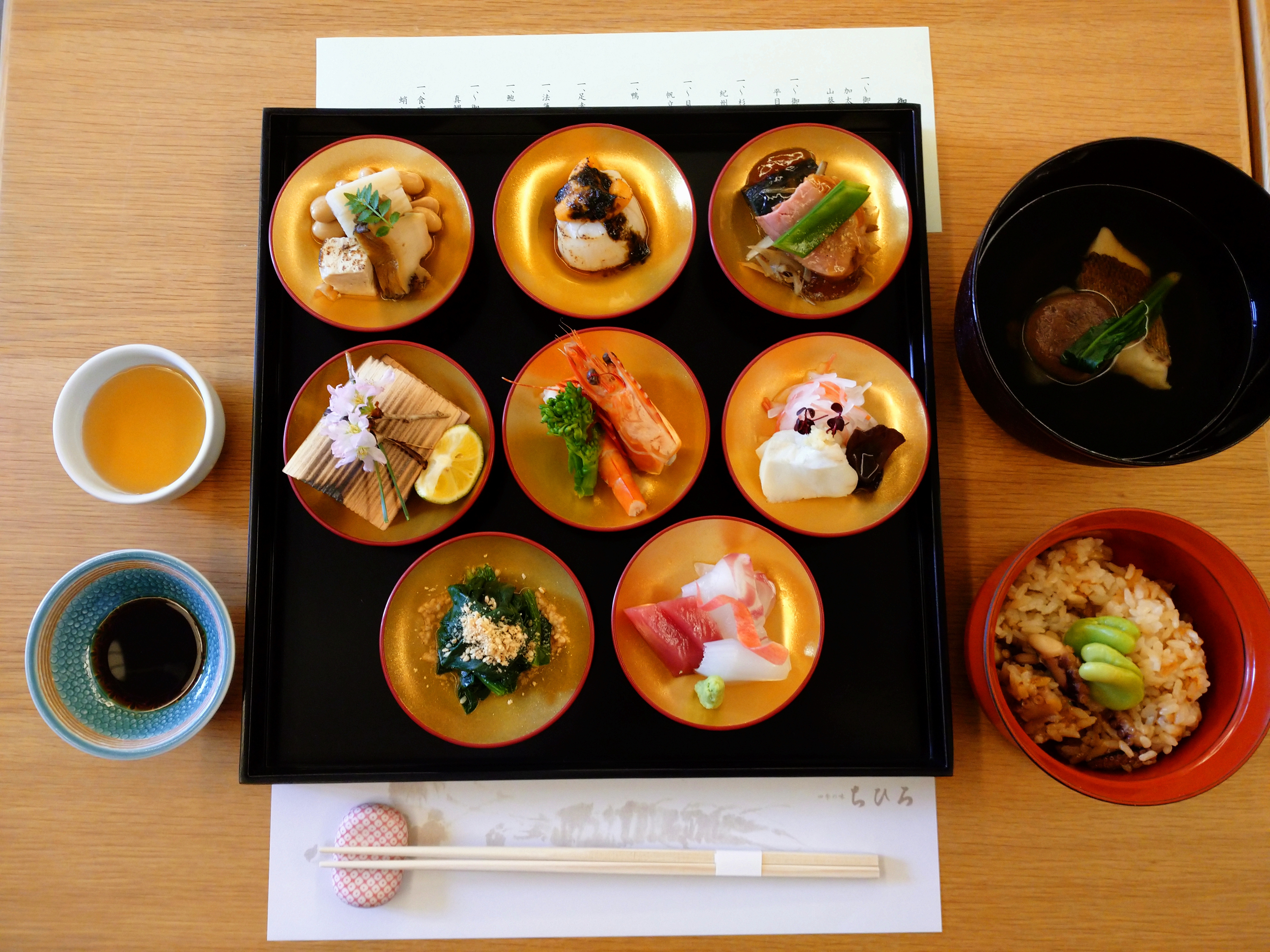 【わかやまあそび。】老舗料亭ちひろでいただく紀州徳川家献上料理